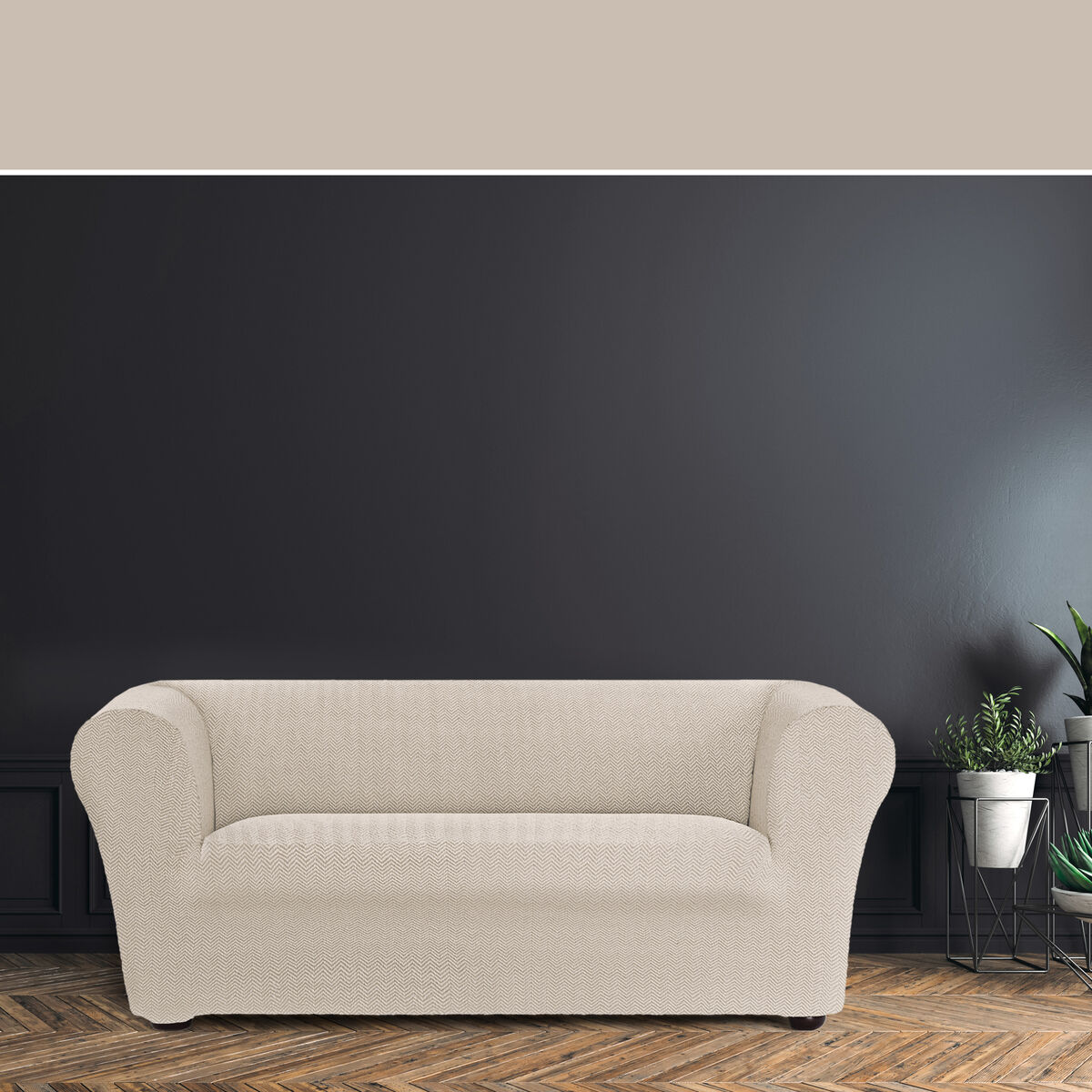 Sohvanpäällys Eysa JAZ Beige 110 x 100 x 180 cm