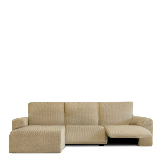 Sohvapöydän päällinen, jossa on lyhyt vasen käsivarsi Eysa JAZ Beige 120 x 120 x 360 cm