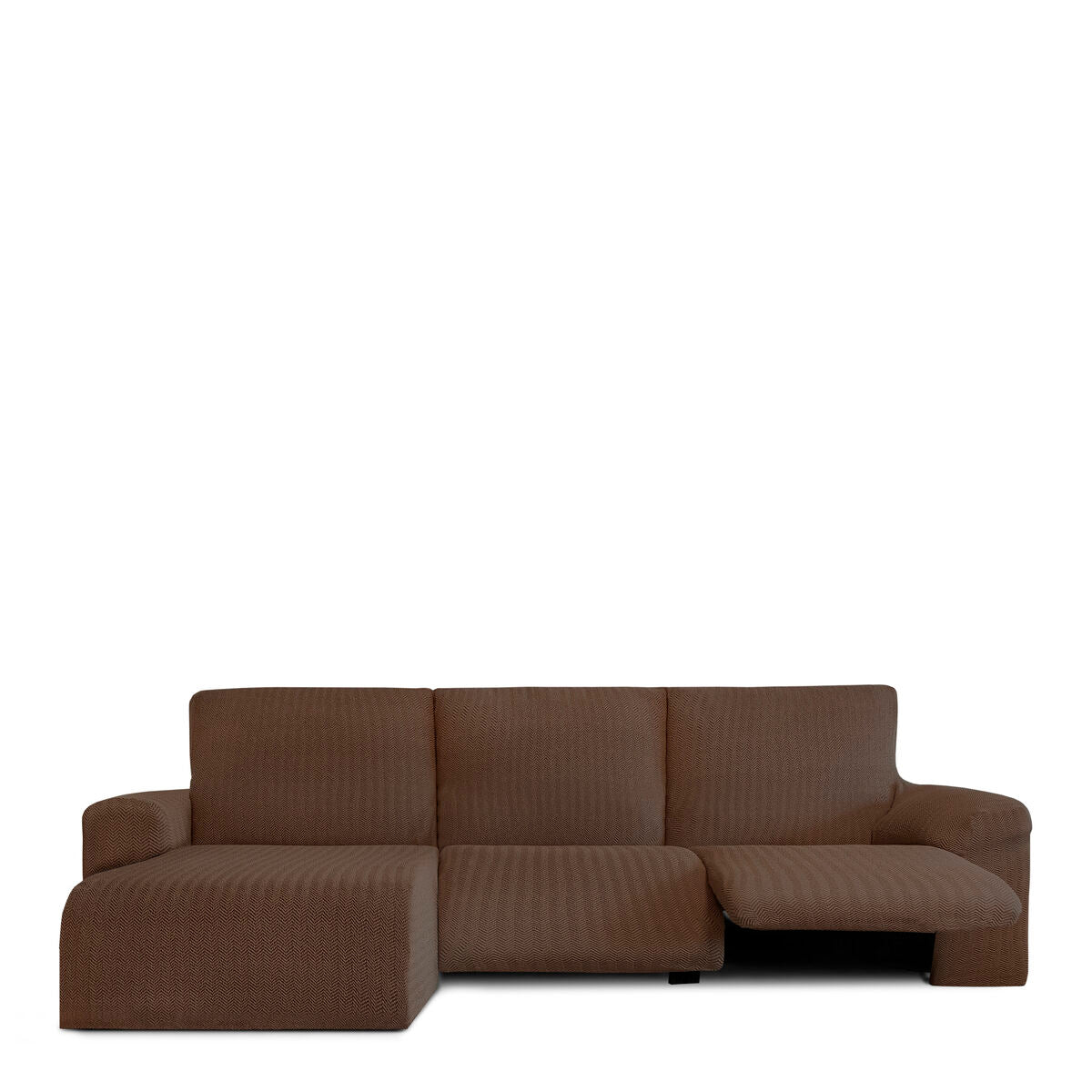 Sohvapöydän päällinen, jossa on lyhyt vasen käsivarsi Eysa JAZ Ruskea 120 x 120 x 360 cm