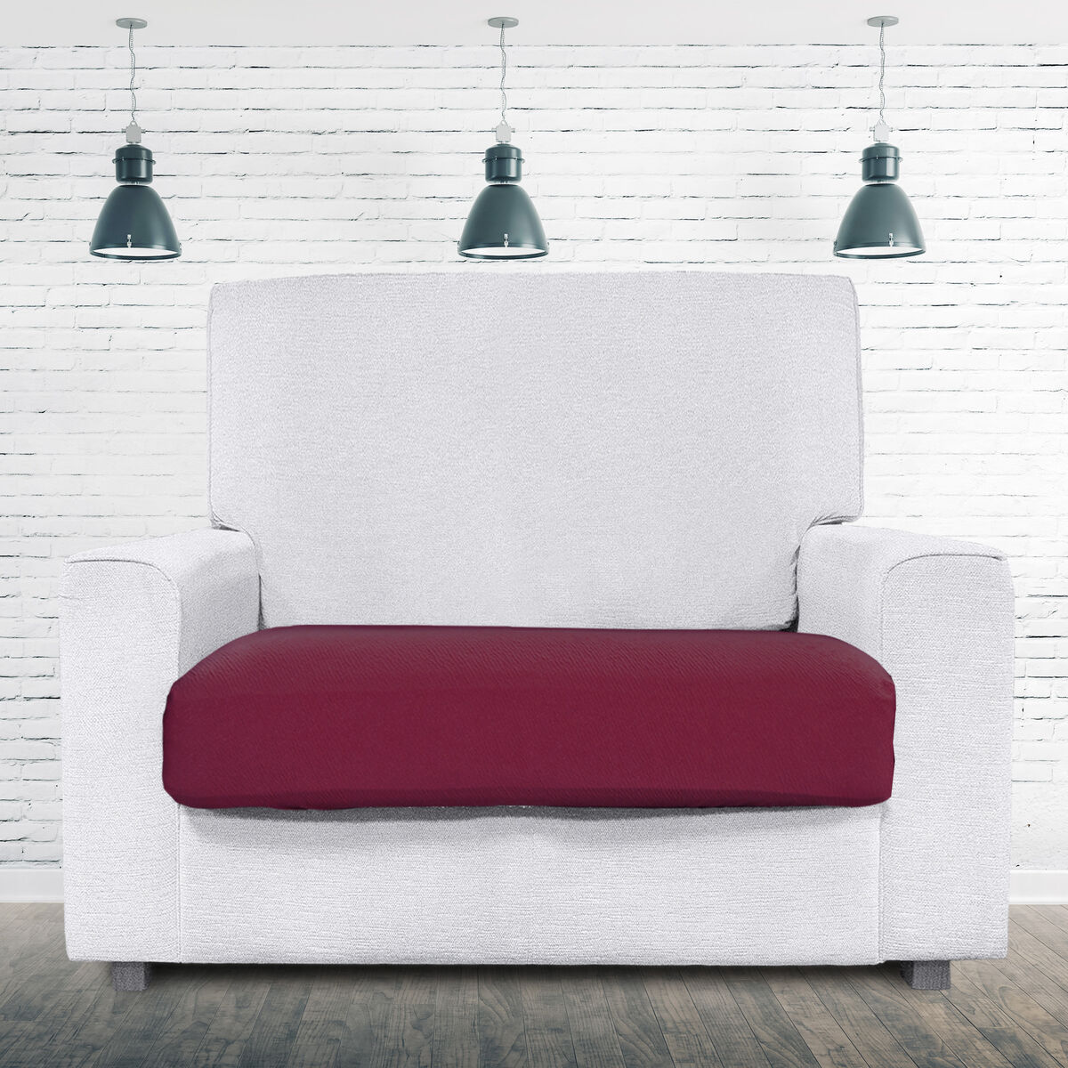 Sohvanpäällys Eysa BRONX Burgundi 85 x 15 x 160 cm