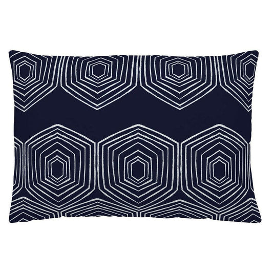 Tyynysuoja Naturals Blue Mand (50 x 30 cm)