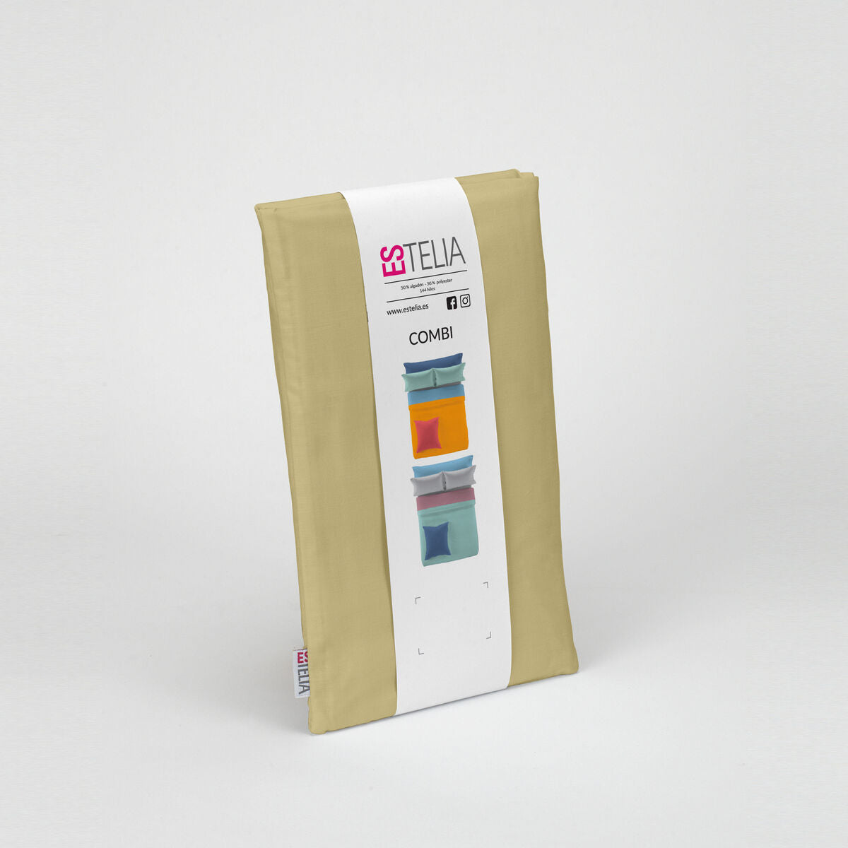 Tyynyliina Alexandra House Living Vaaleanruskea 45 x 125 cm