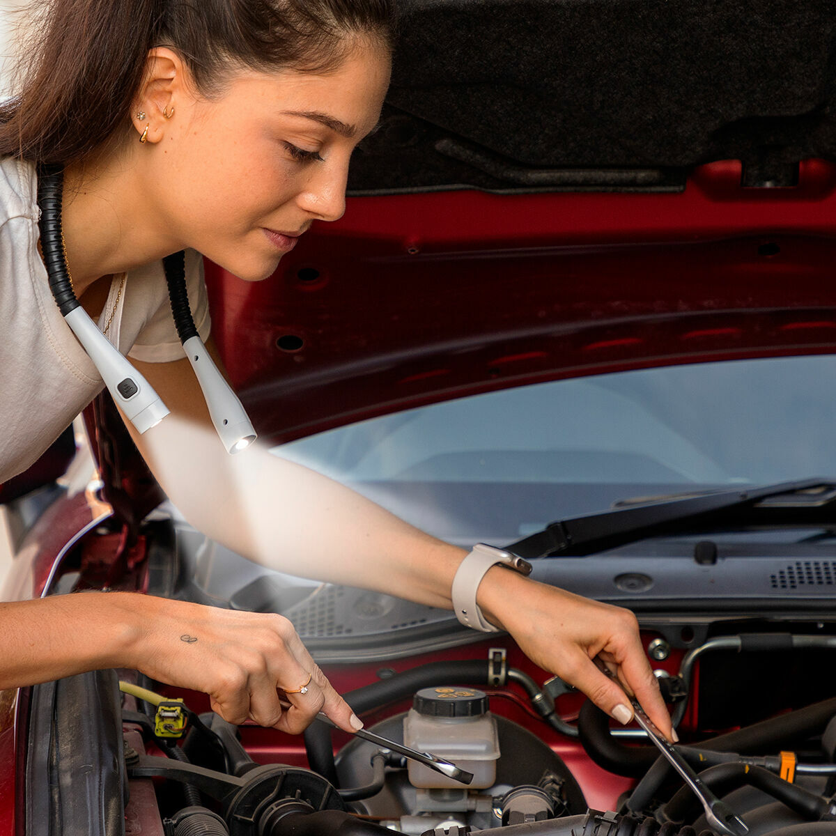 Ladattava LED-niskalukulamppu Neddrer InnovaGoods