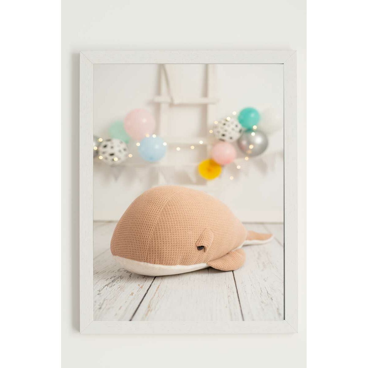 Maalaus Crochetts Monivärinen 33 x 43 x 2 cm Valas