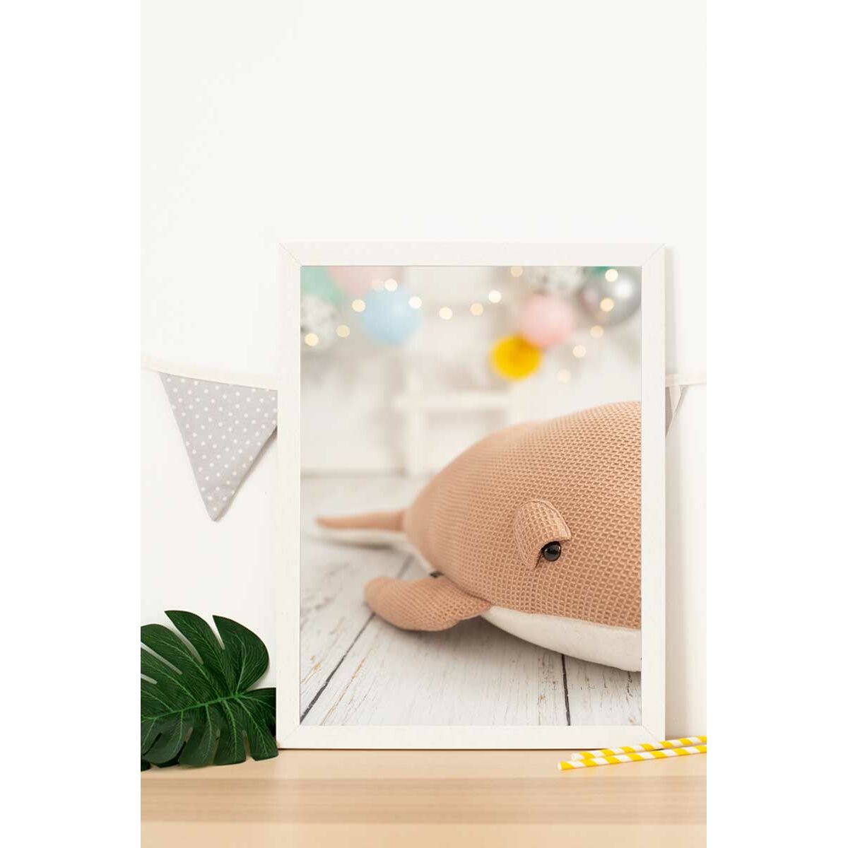 Maalaus Crochetts Monivärinen 33 x 43 x 2 cm Valas