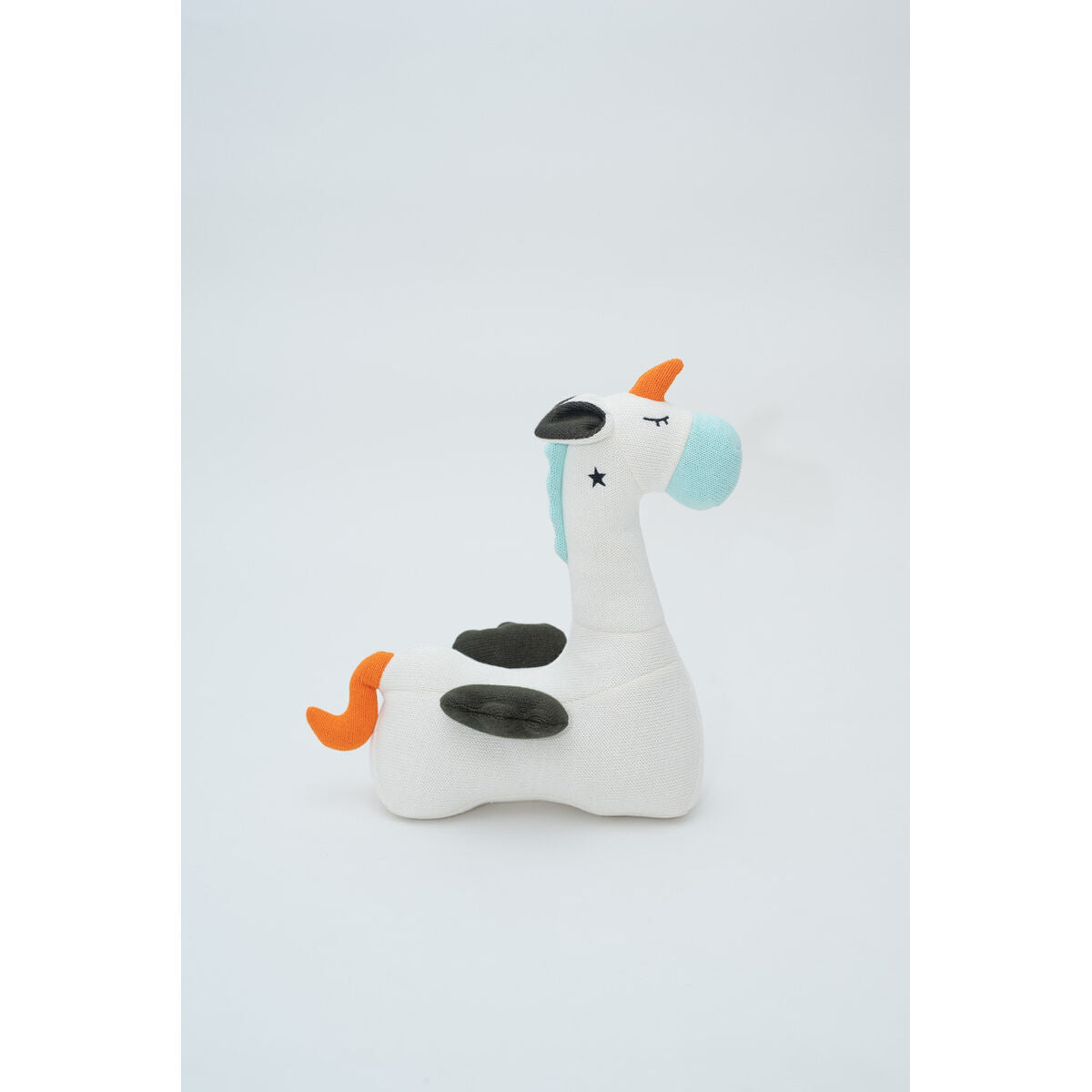 Pehmolelu Crochetts AMIGURUMIS MINI Sininen Valkoinen Pegaso 65 x 43 x 18 cm