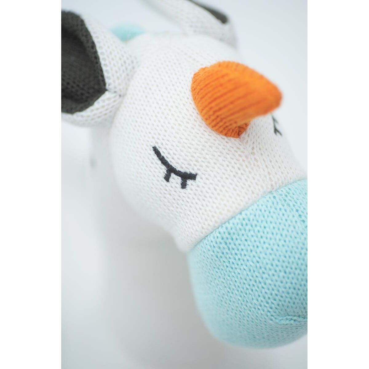 Pehmolelu Crochetts AMIGURUMIS MINI Sininen Valkoinen Pegaso 65 x 43 x 18 cm