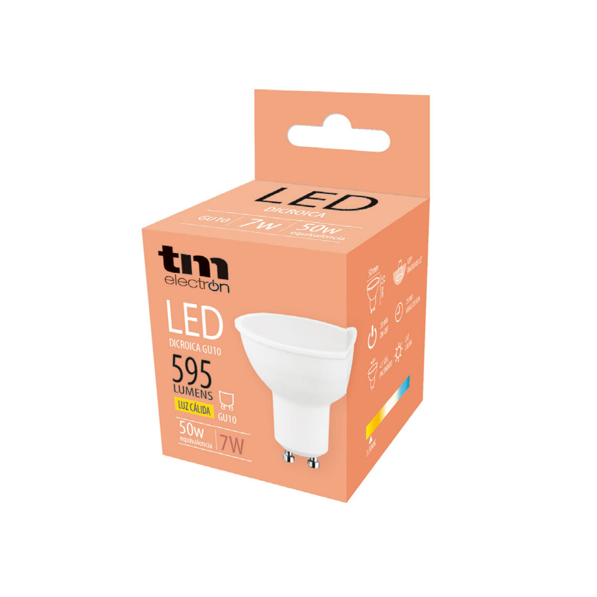 LED-lamppu TM Electron GU10 (3000 K)