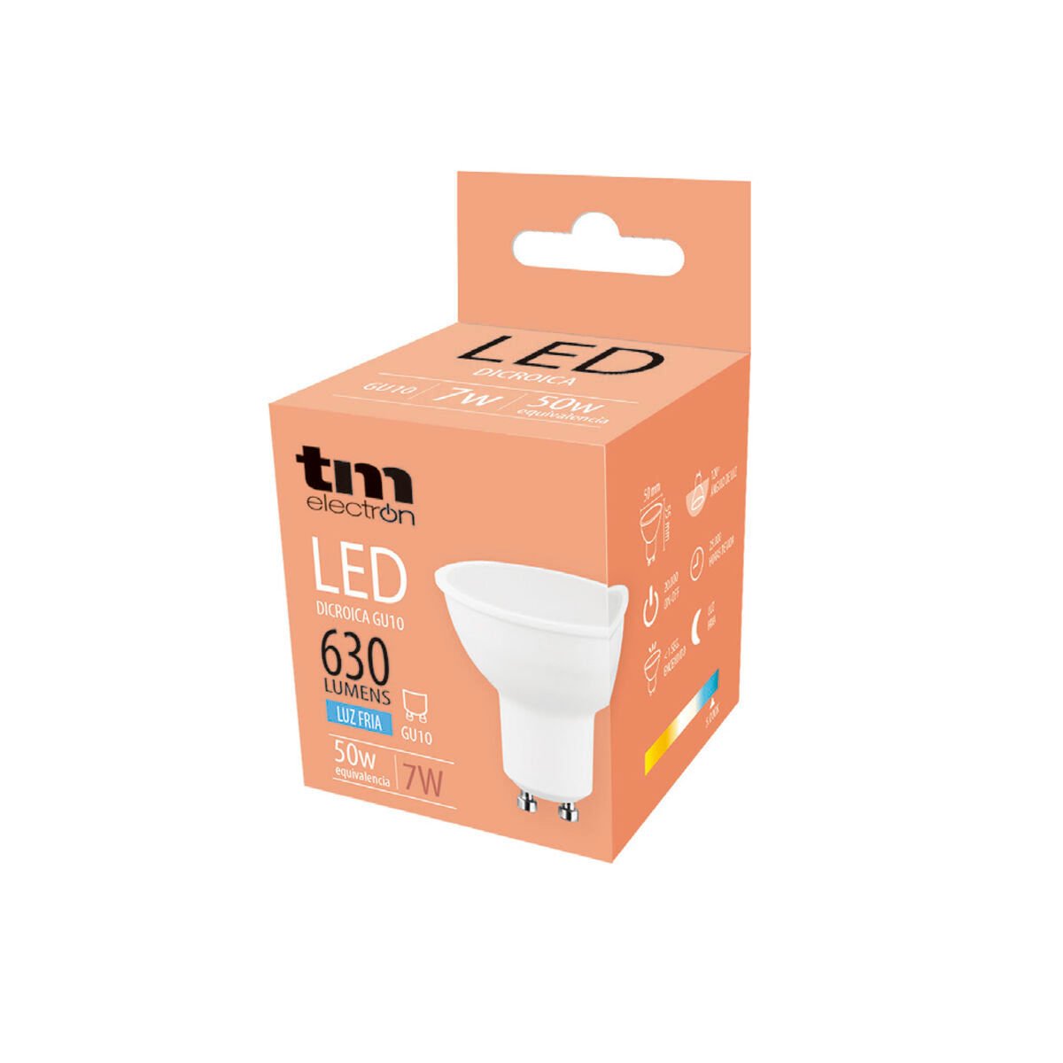 LED-lamppu TM Electron GU10 (5000 K)