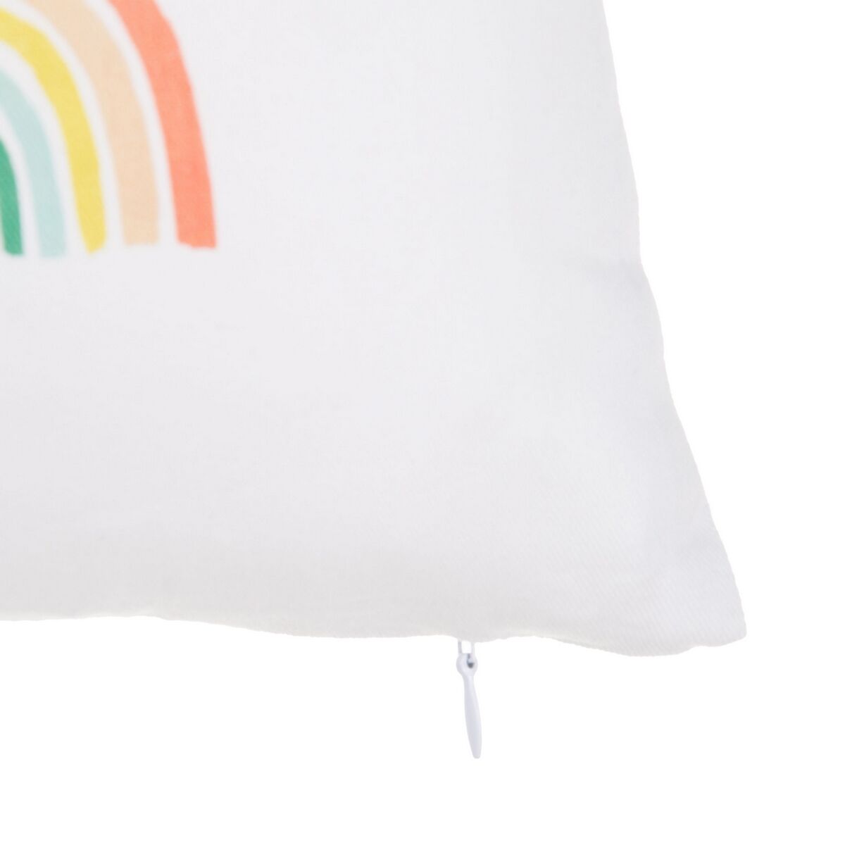 Tyyny Happy Valkoinen 40 x 40 cm Neliö