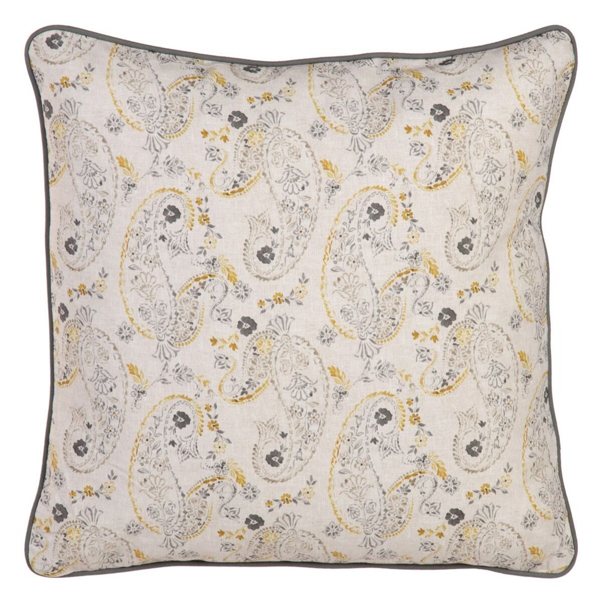 Tyyny 60 x 60 cm 100% puuvillaa Sinappi