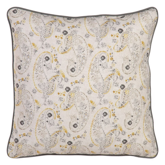 Tyyny 60 x 60 cm 100% puuvillaa Sinappi