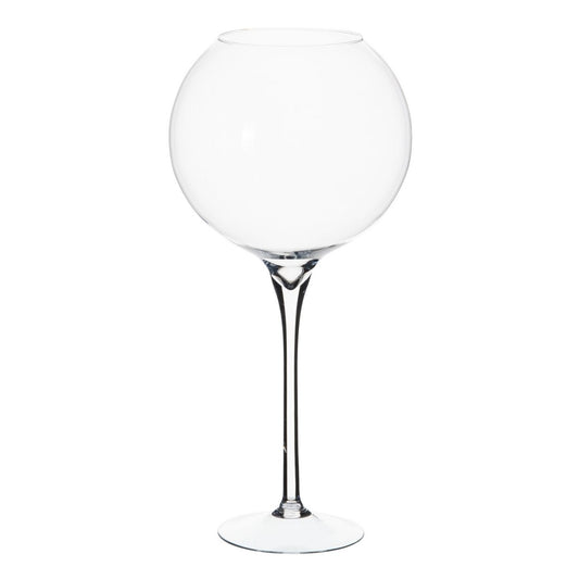 Kynttelikkö 28 x 13 x 60 cm Kristalli Läpinäkyvä