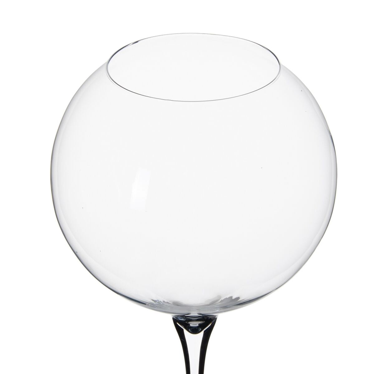 Kynttelikkö 28 x 13 x 60 cm Kristalli Läpinäkyvä