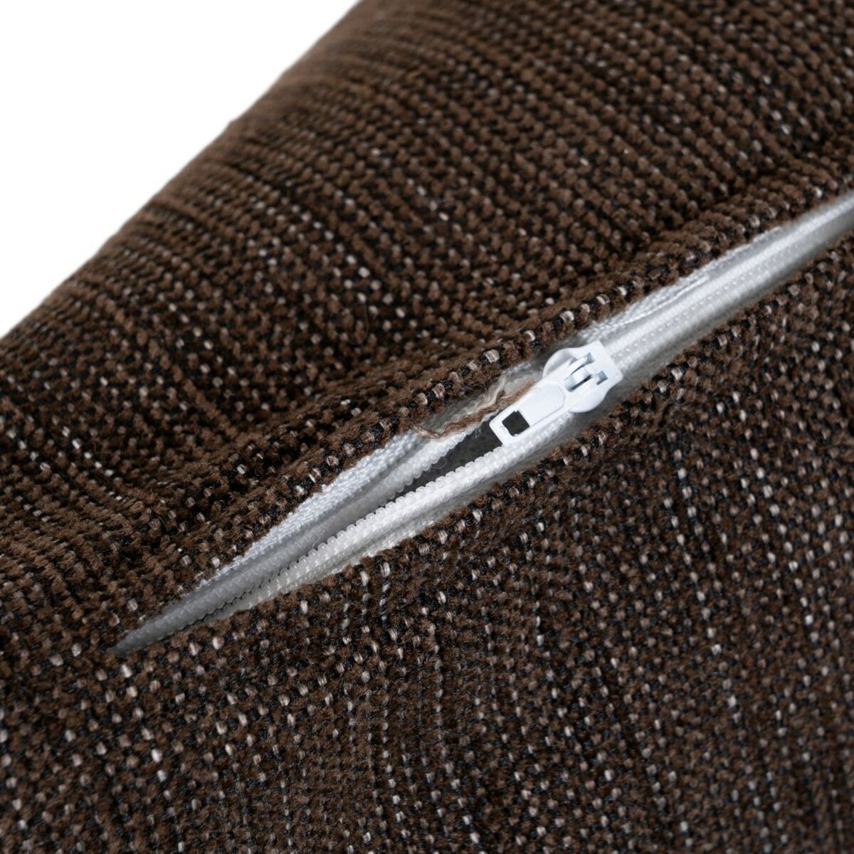 Tyyny Polyesteri Puuvilla Ruskea 45 x 45 cm