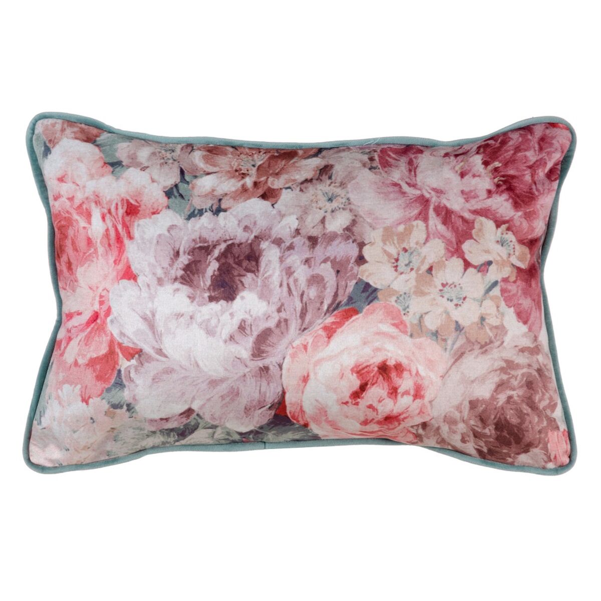 Tyyny 45 x 30 cm Ruusulla