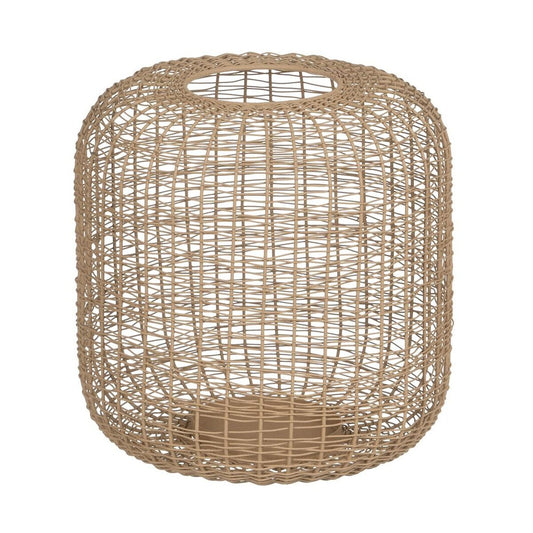 Žibintas Kynttilänjalka Beige 24 x 24 x 23 cm Rauta
