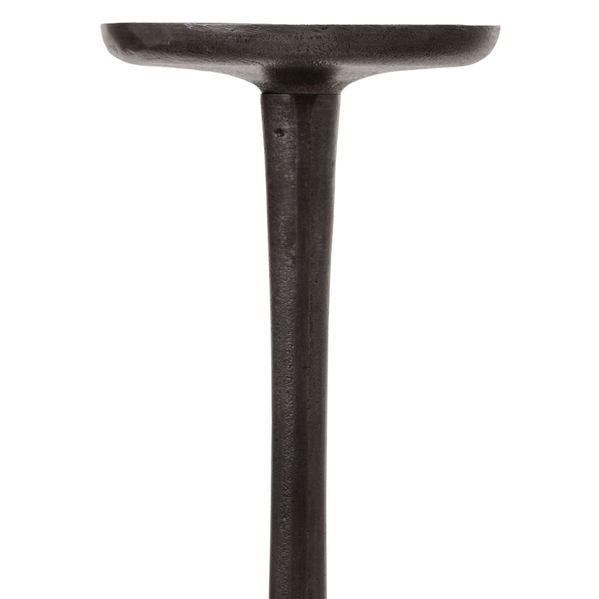 Kynttilänjalka 12 x 12 x 41,5 cm Harmaa Alumiini