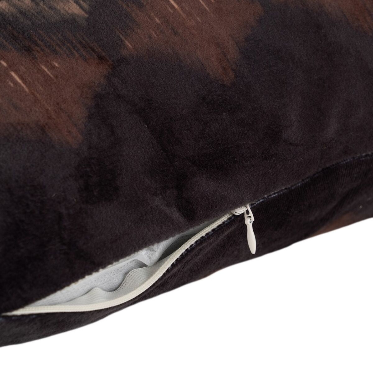 Tyyny Ruskea Musta Sametti 50 x 30 cm