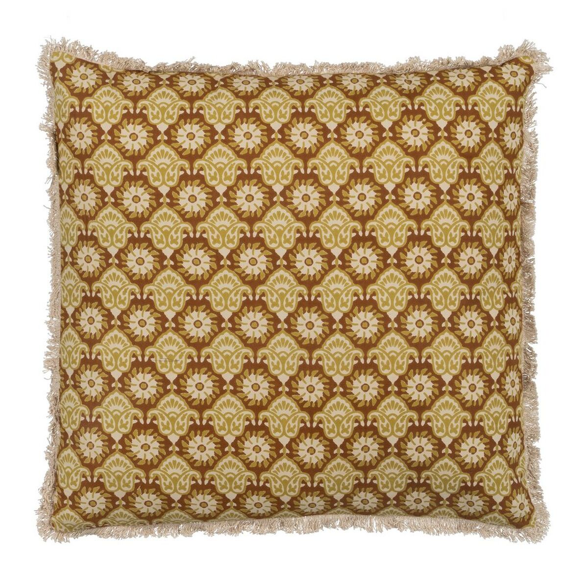 Tyyny Puuvilla Ruskea Beige 50 x 50 cm