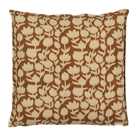 Tyyny Puuvilla Ruskea Beige 50 x 50 cm