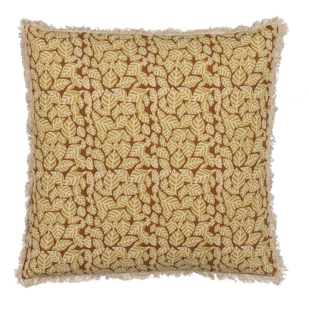 Tyyny Puuvilla Ruskea Beige 50 x 50 cm