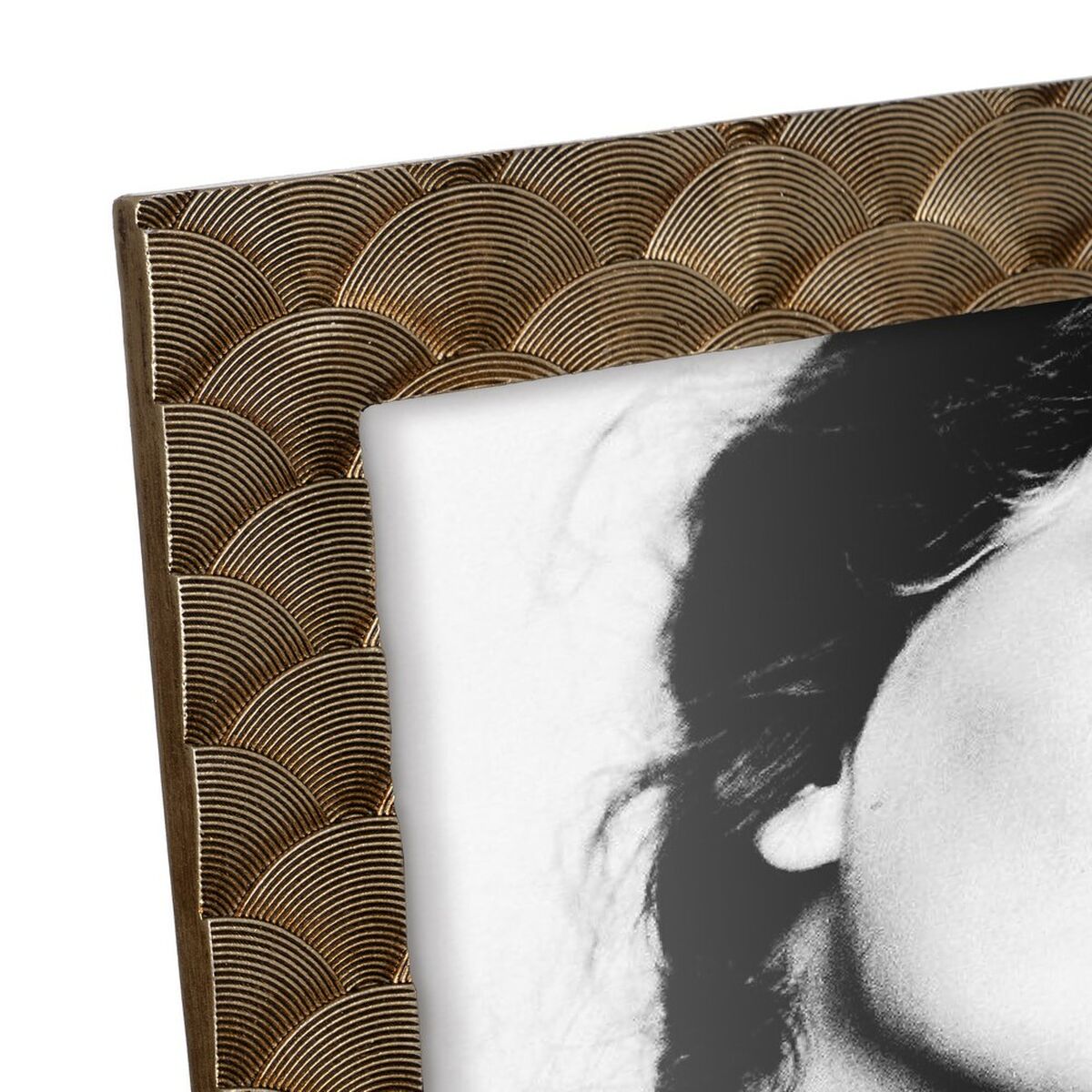 Kuvakehys Kullattu Polyresiini 22,2 x 2 x 27,5 cm