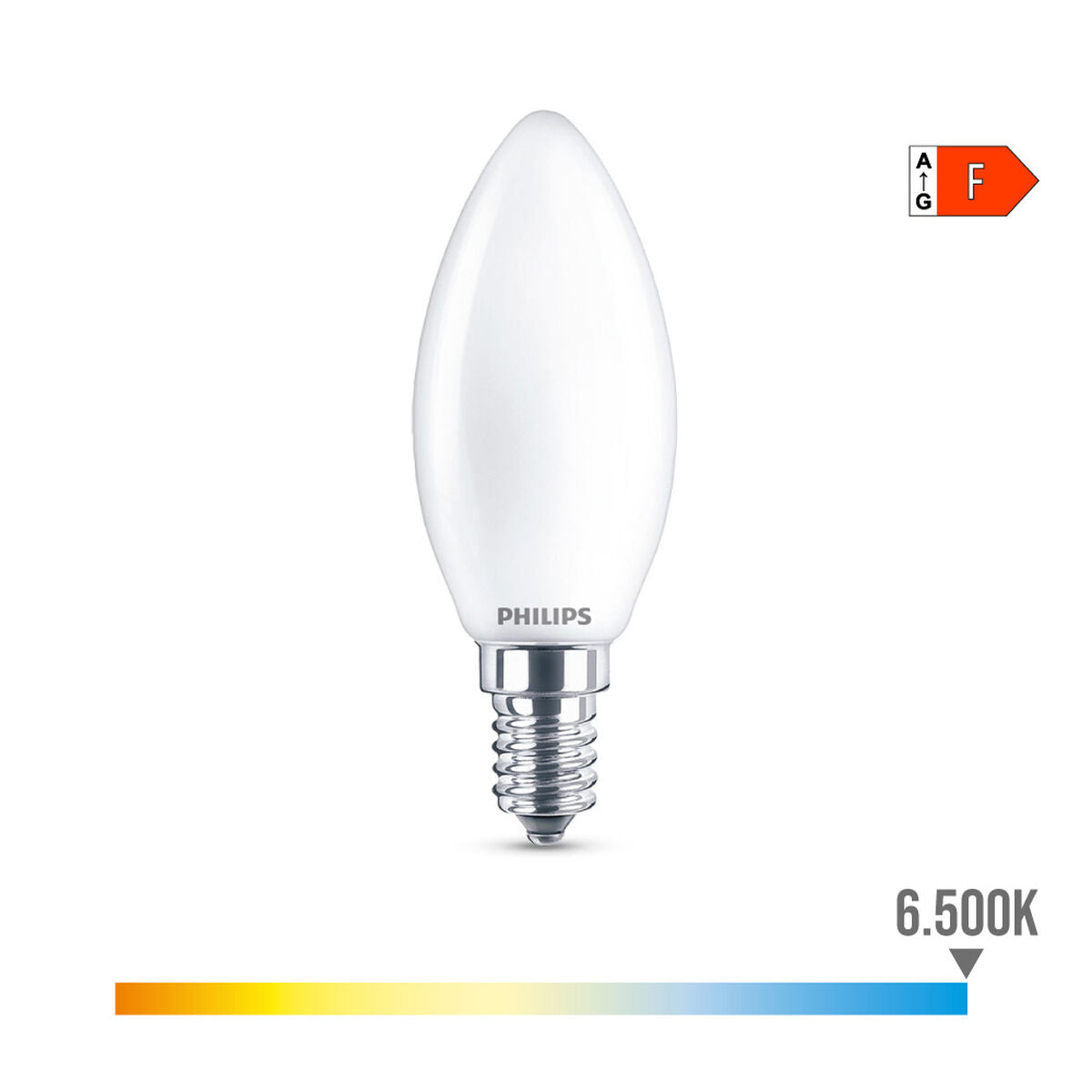 LED-lamppu Philips 3,5 x 9,7 cm E14 470 lm 4,3 W (6500 K)