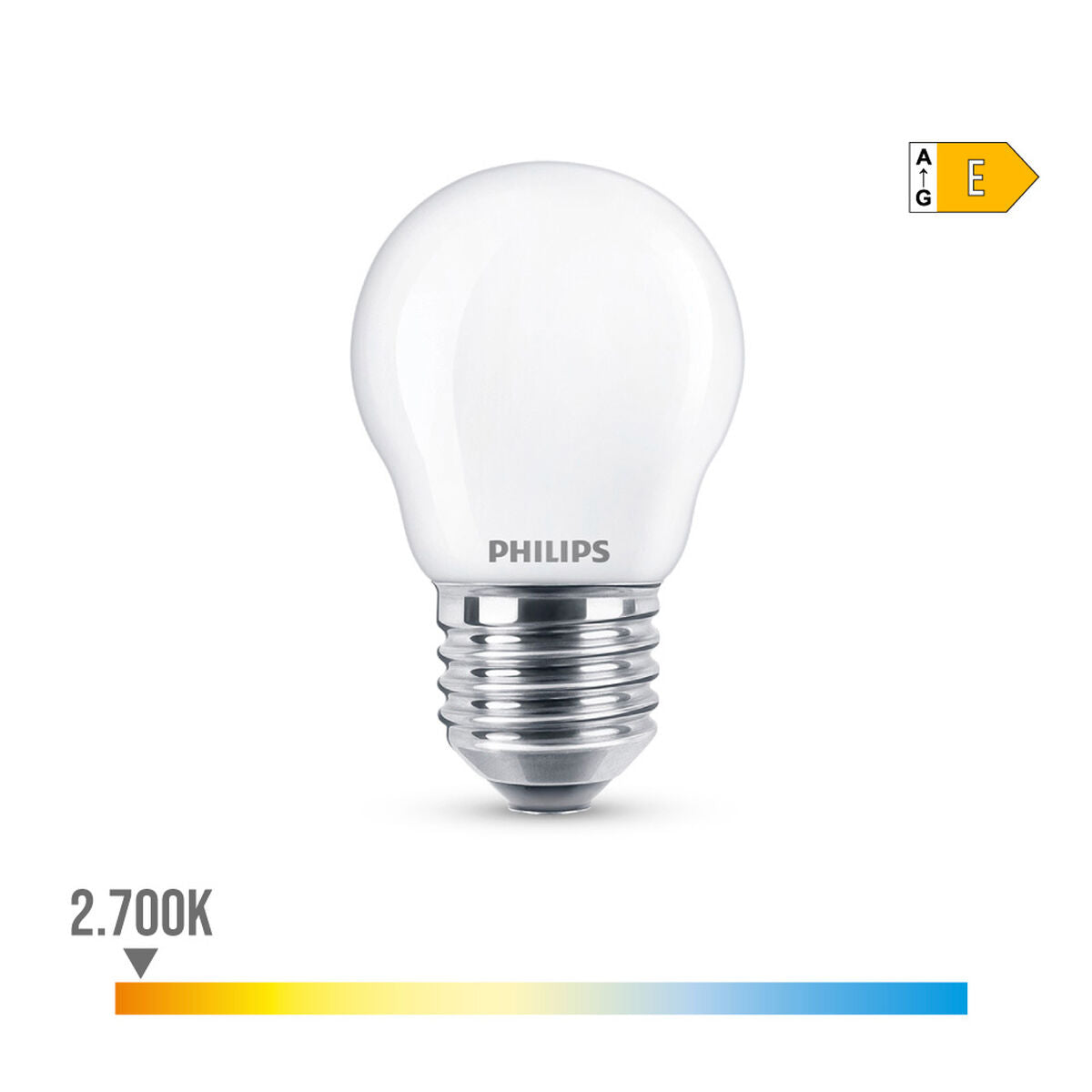 LED-lamppu Philips 8718699762858 4,5 x 7,8 cm E27 E 6,5 W 806 lm (2700 K)