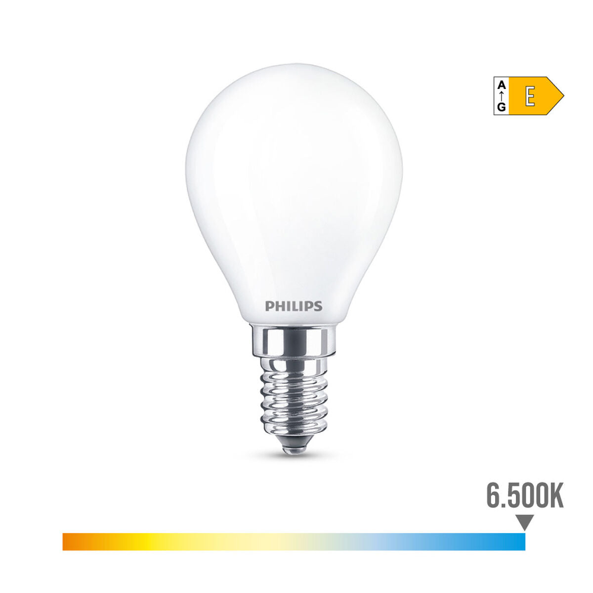 LED-lamppu Philips E14 E 6,5 W 806 lm Ø 4,5 x 8 cm (6500 K)