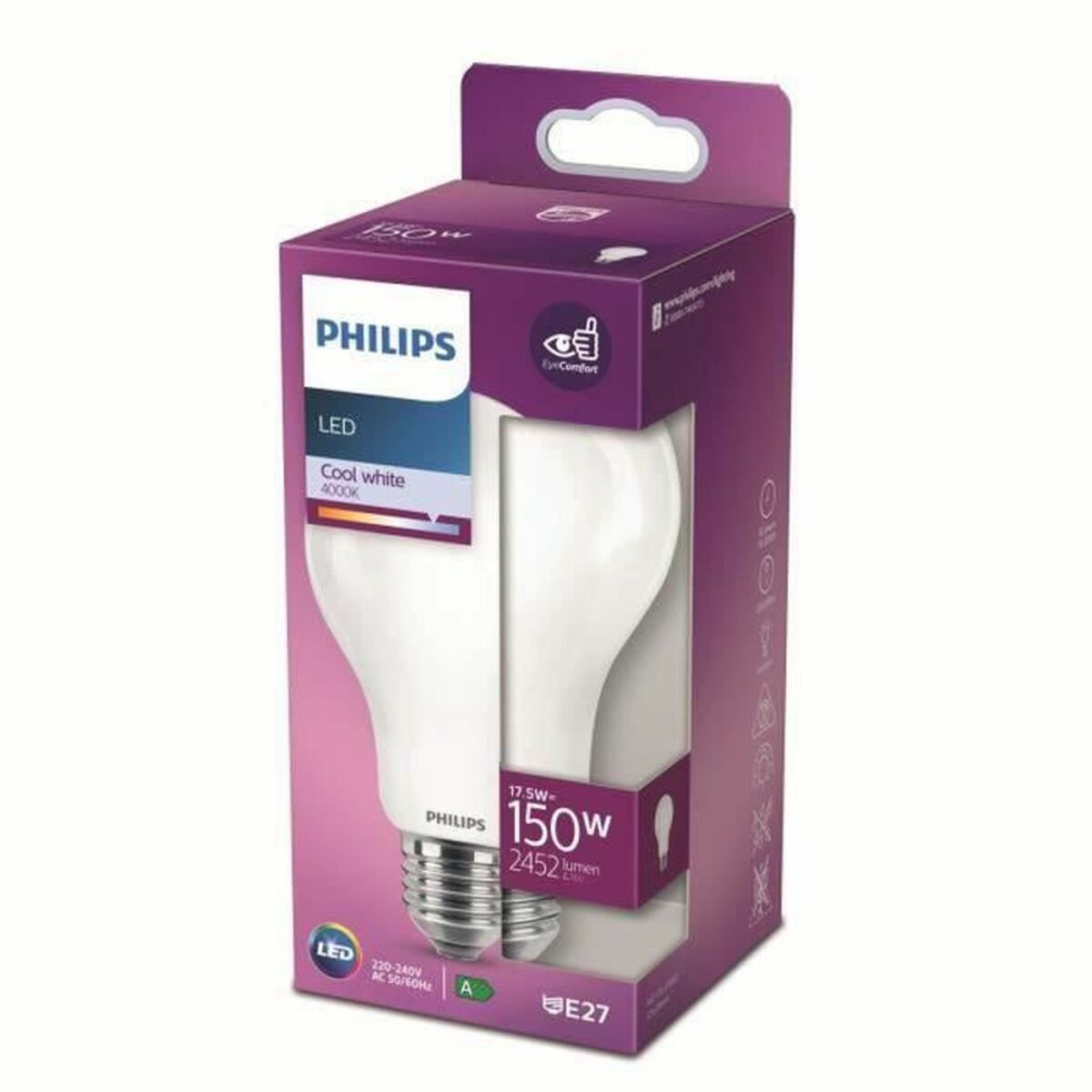 LED-lamppu Philips Bombilla A+ D 150 W (4000 K)
