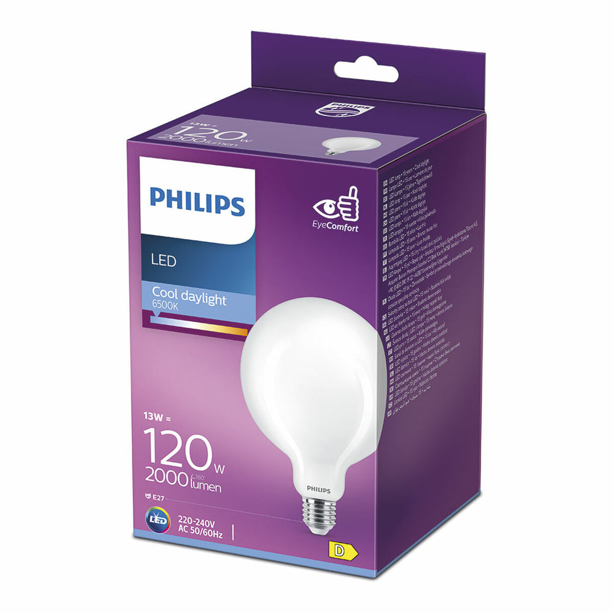 LED-lamppu Philips 12,4 x 17,7 cm E27 13 W 2000 Lm (6500 K)