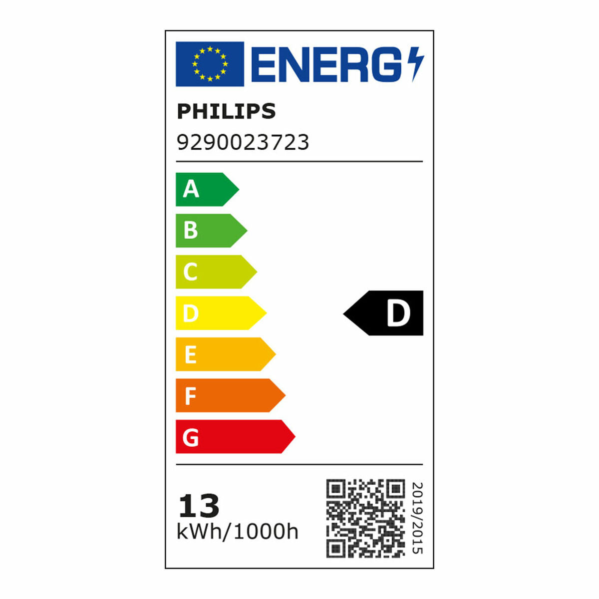 LED-lamppu Philips 12,4 x 17,7 cm E27 13 W 2000 Lm (6500 K)