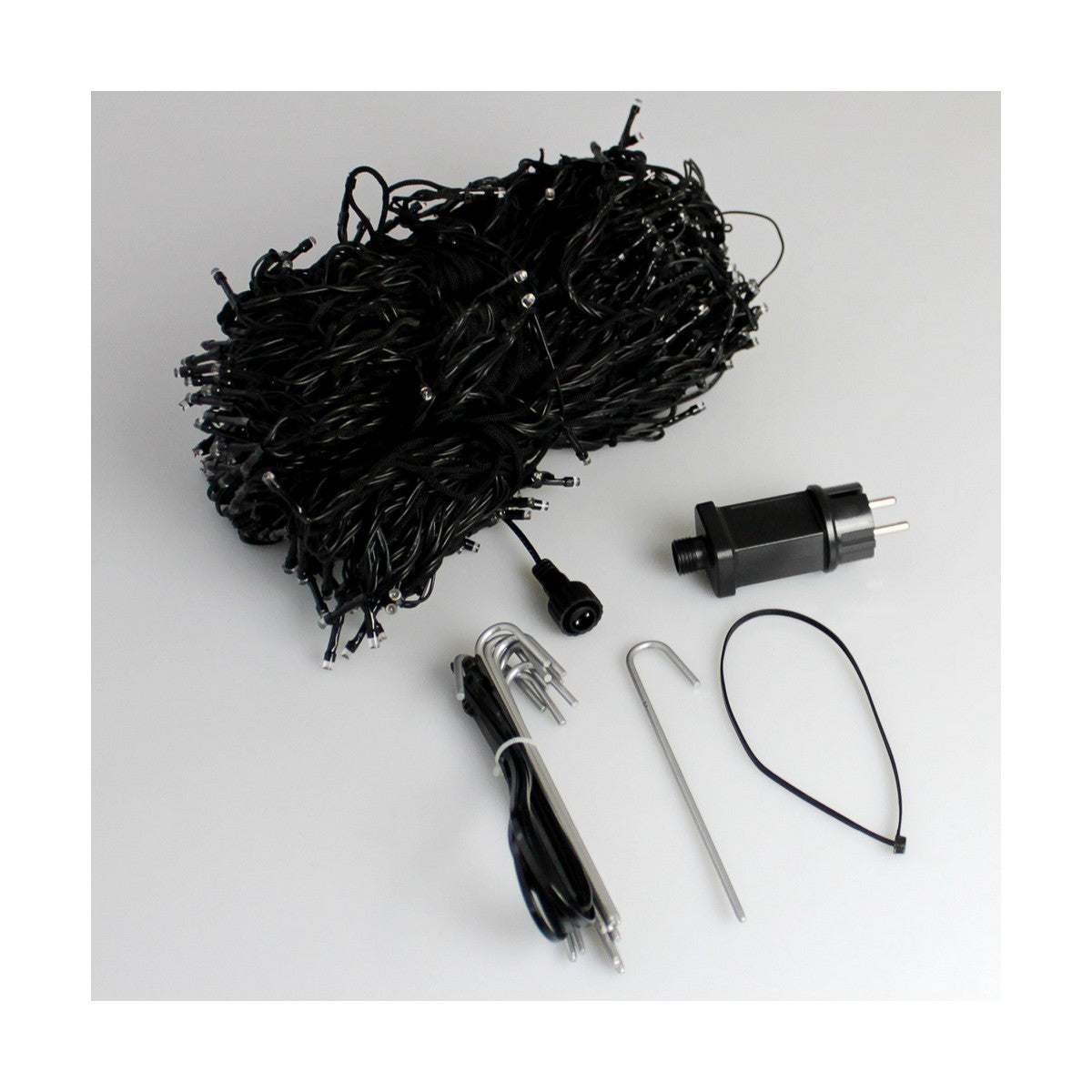 LED-verhovalot Musta Lämmin valkoinen