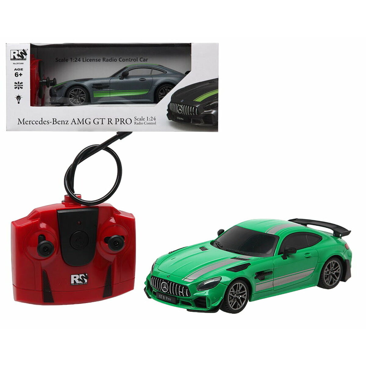 Kauko-ohjattava auto Mercedes-Benz AMG GT R PRO 1:24