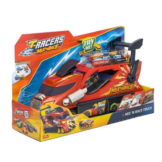 Autonkuljetusajoneuvo Magicbox Thunder Truck T-Racers Mix 'n Race 23 x 35 x 12 cm
