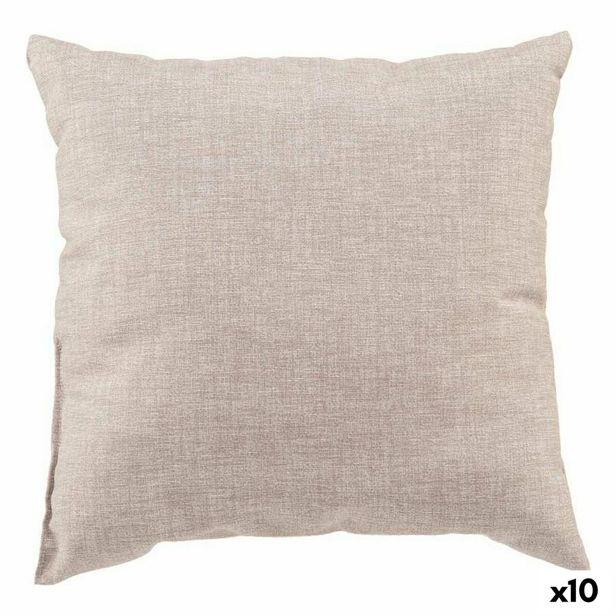 Tyyny 38 x 38 x 10 cm Vaaleanruskea (10 osaa)