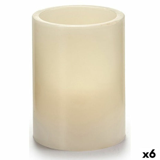 LED Kynttilä Kerma 7,5 x 10 x 7,5 cm (6 osaa)