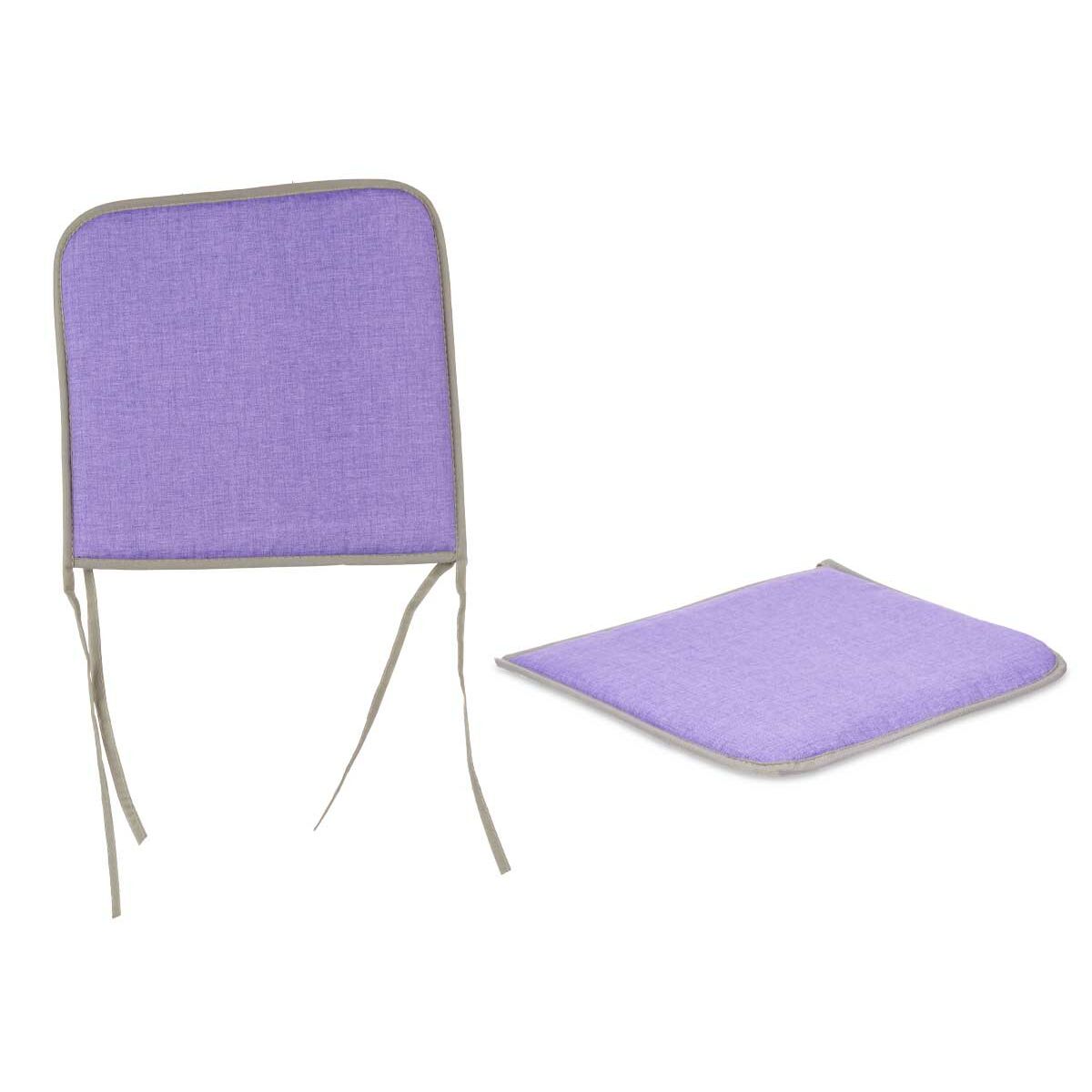Tuolityyny Liila 38 x 2,5 x 38 cm (4 osaa)
