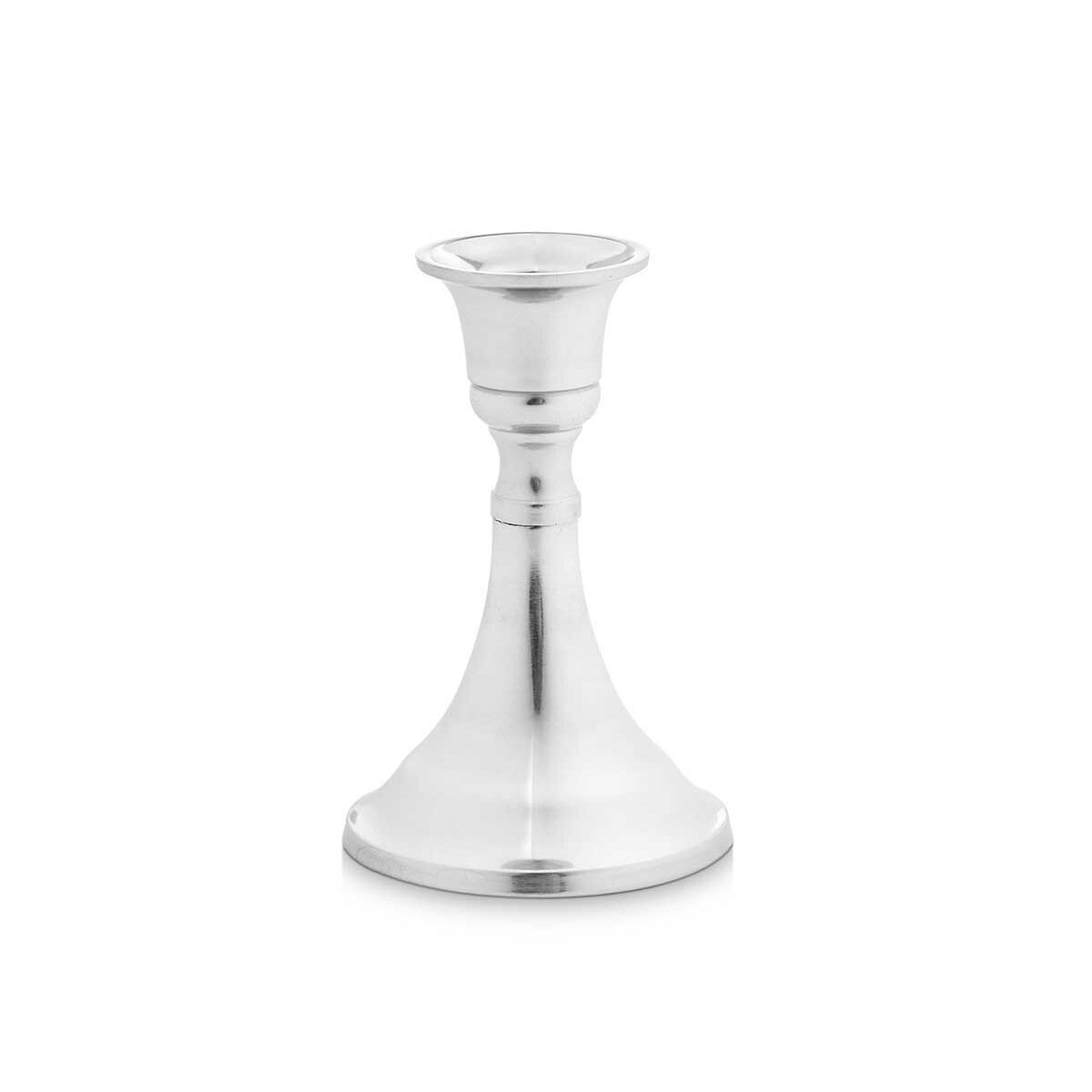 Kynttelikkö Hopeinen Alumiini 5 x 11 x 9 cm (12 osaa)