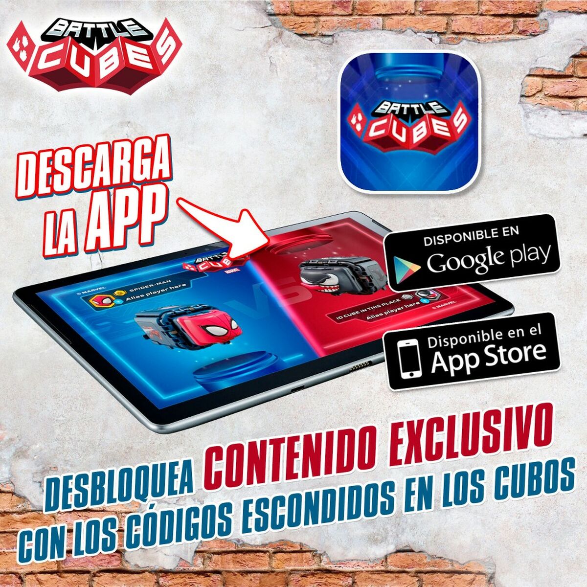 Taitopeli Spider-Man Battle Cubes (12 osaa)
