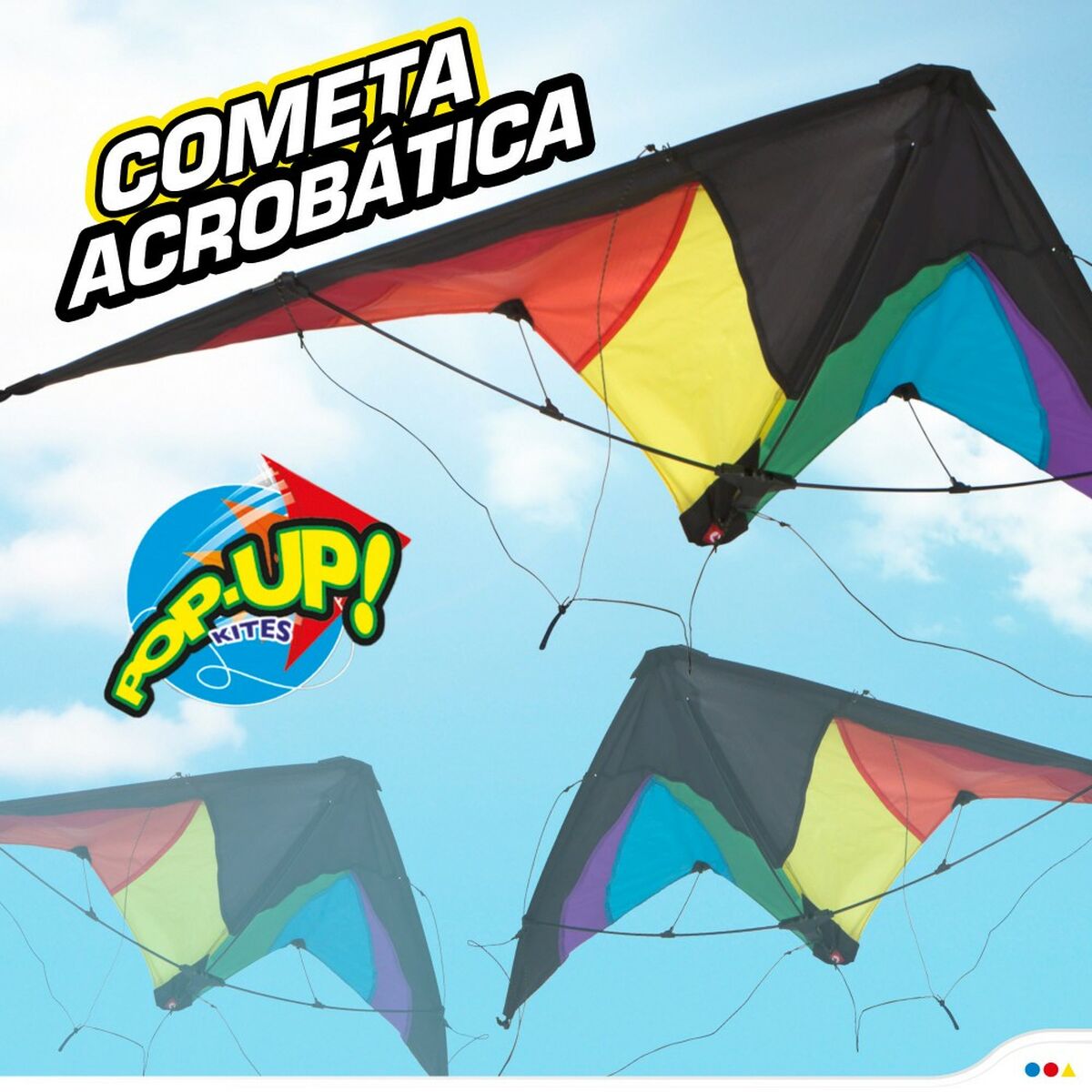 Comet Eolo Pop-Up Magic 125 x 72 cm Sateenkaari 12 osaa