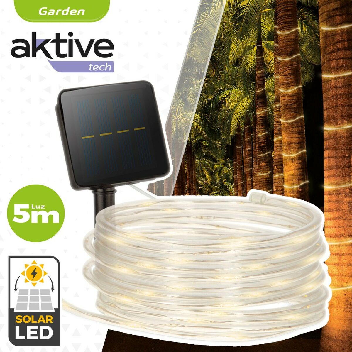 LED-nauhat Aktive Kupari Muovinen 500 x 4,5 x 4,5 cm (6 osaa)