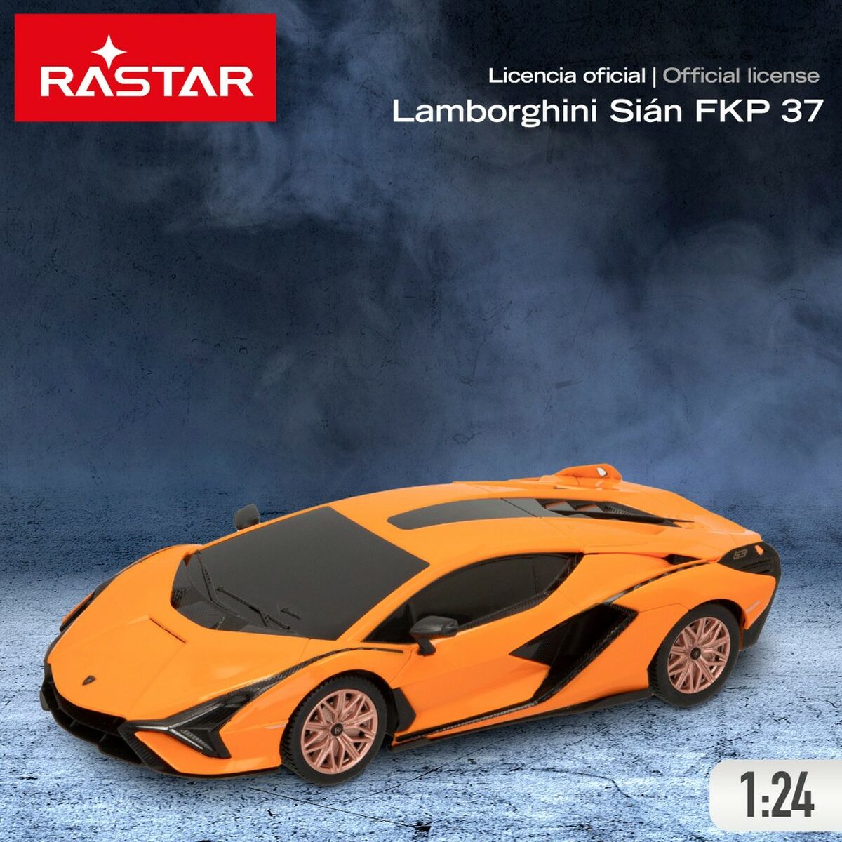 Kauko-ohjattava auto Lamborghini (4 osaa)
