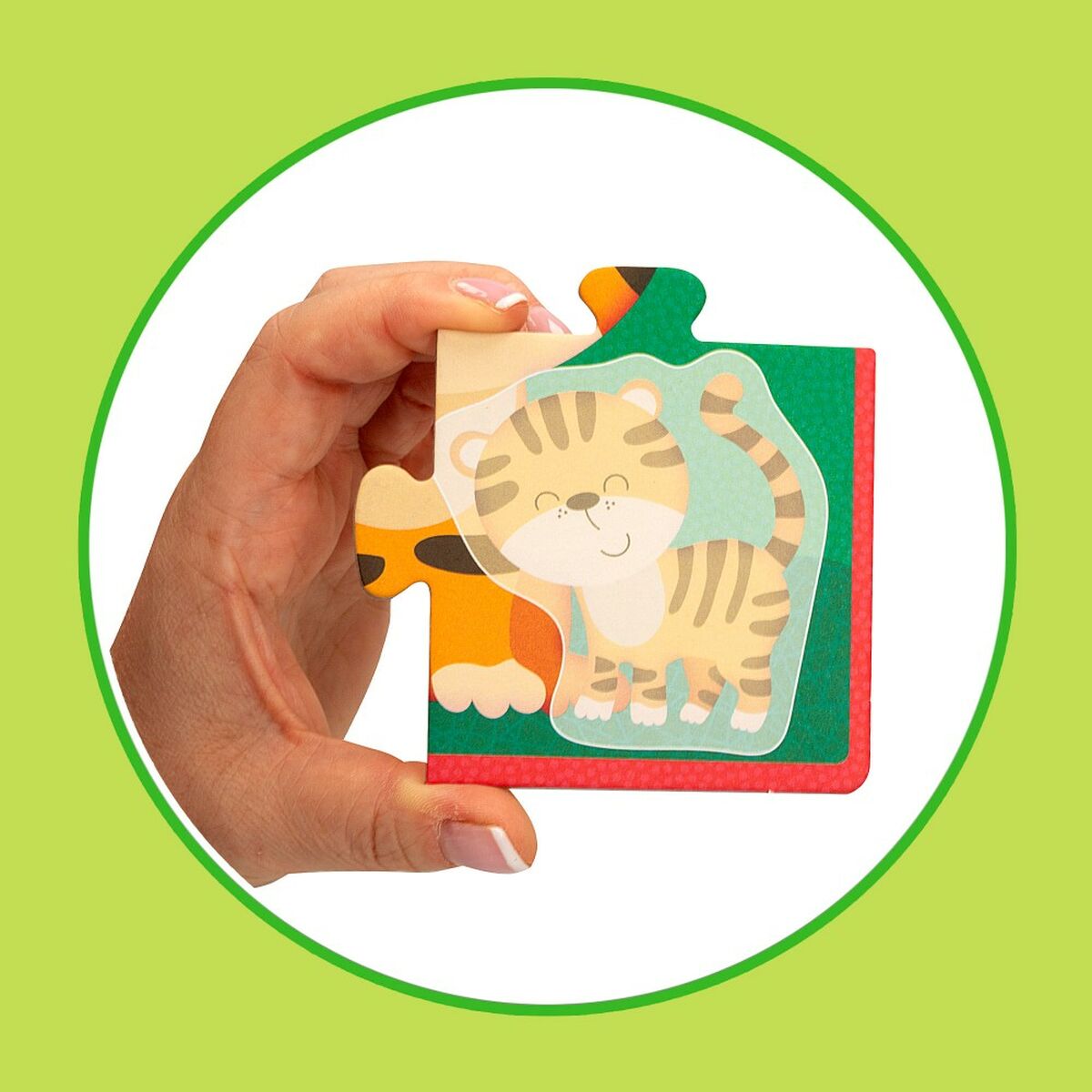 Lasten palapeli Lisciani eläimet 16 Kappaletta 16 x 1 x 16 cm (6 osaa)