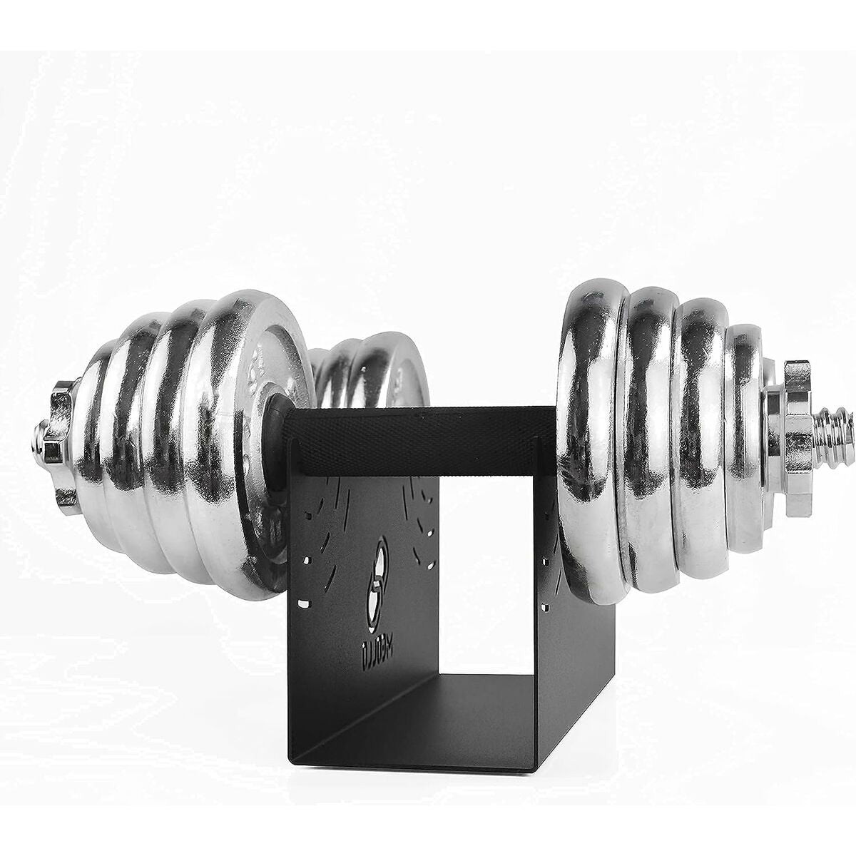 Käsipainoteline Meollo Musta