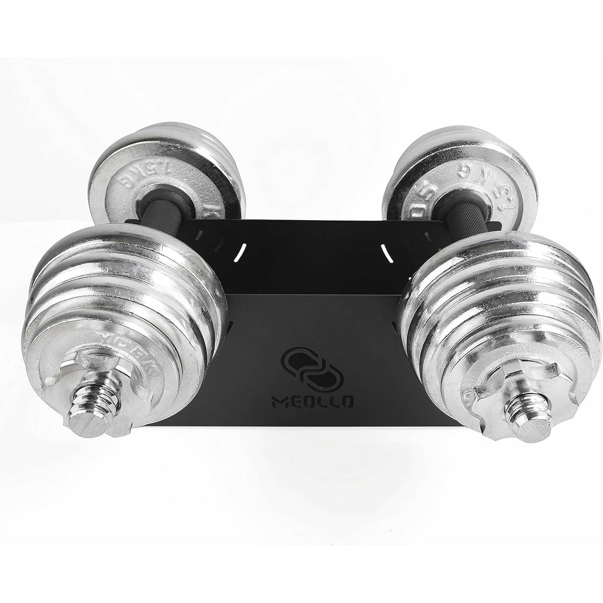 Käsipainoteline Meollo Musta