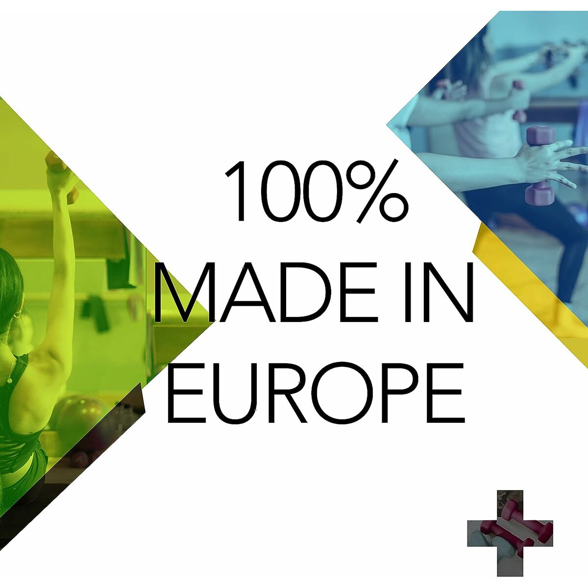 Seinäkiinnike käsipainoille Meollo (2 osaa)